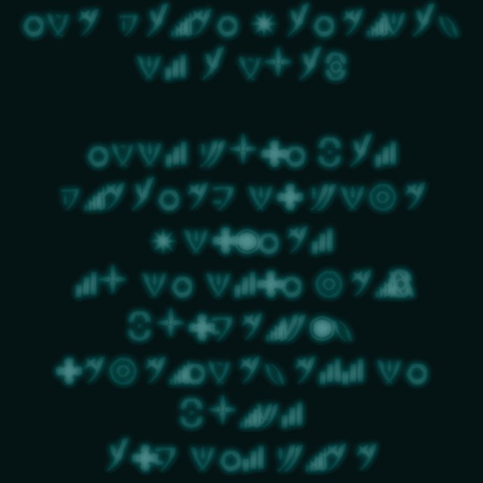 外星飞行器上面的语言符号